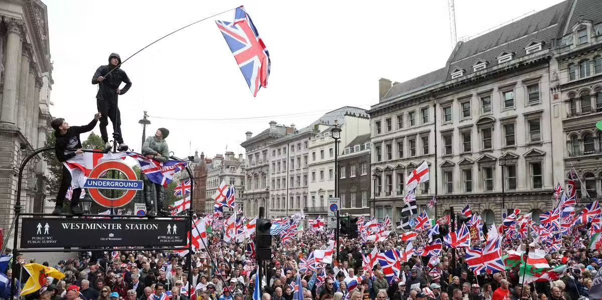 Manifestation à Londres